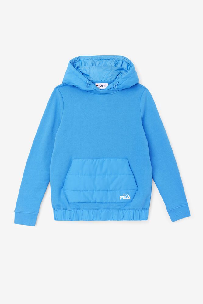 Fila Trinity Hoodie Blue - Womens - 36514KZWU